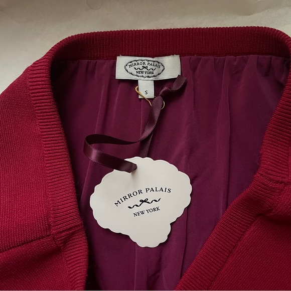 NWT Mirror Palais Ruby Knit Mini Skort - Picture 7 of 8